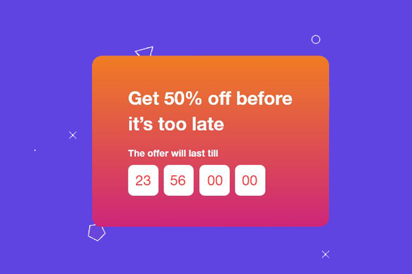 فعال ‌سازی شمارشگر معکوس با افزونه المنتور